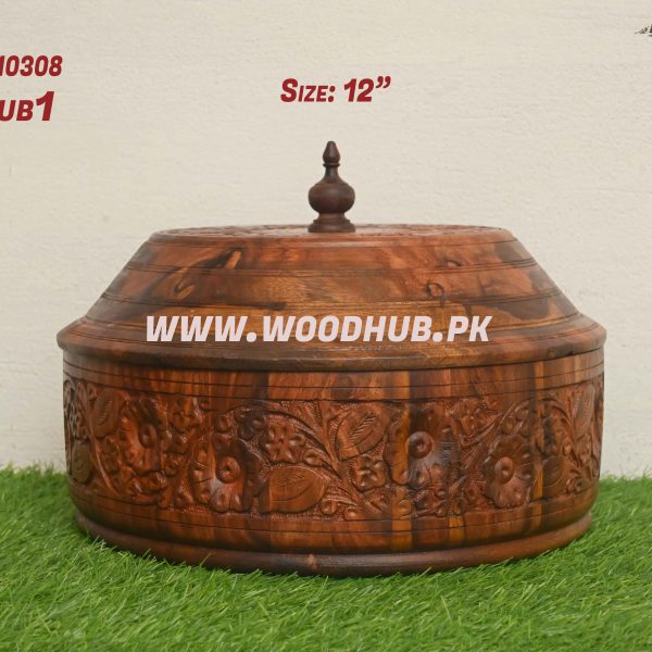 Wooden Carving Hot Pot