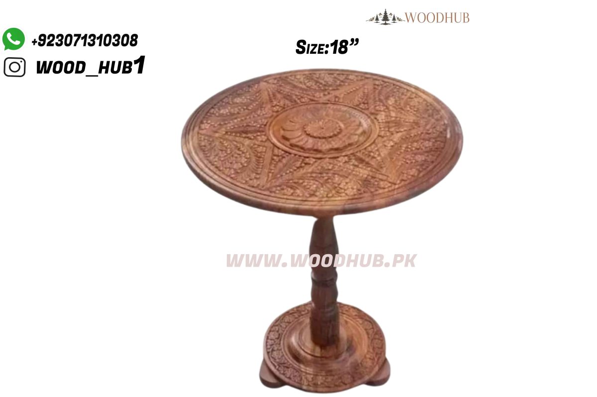 Wooden Table Carving-Plan