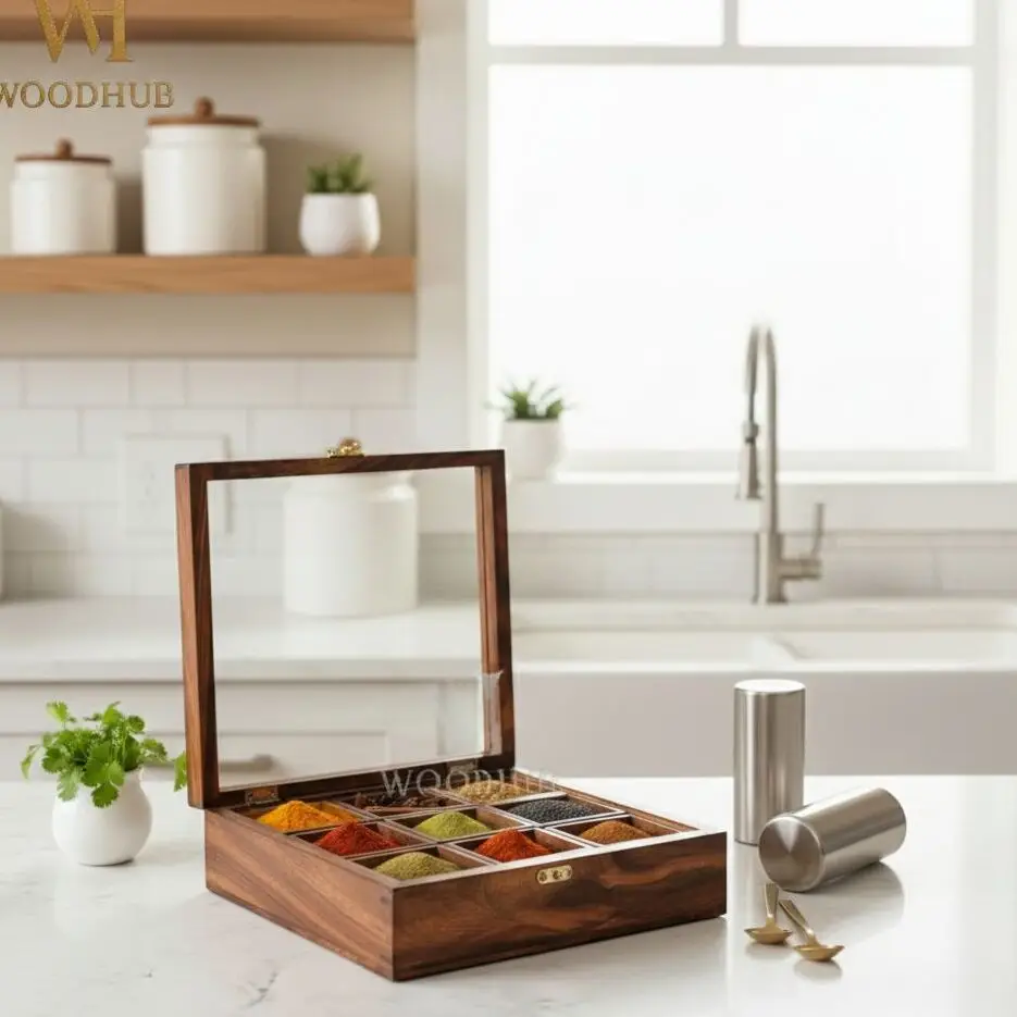 wooden kitchen organizers