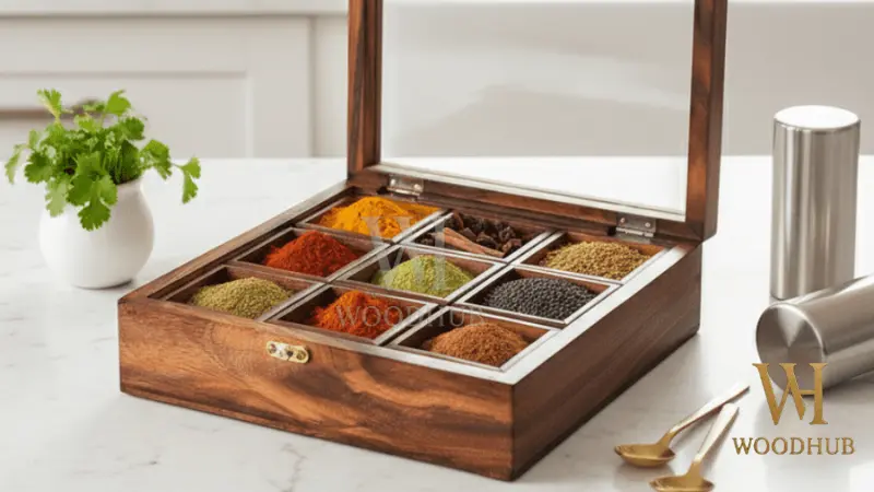 Wooden Masala Box: The Complete Buying Guide for Every Modern Kitchen (2026) 3 Wooden Masala Box The Complete Buying Guide for Every Modern Kitchen 2026 3