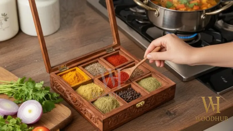 Wooden Masala Box: The Complete Buying Guide for Every Modern Kitchen (2026) 4 Wooden Masala Box The Complete Buying Guide for Every Modern Kitchen 2026 4