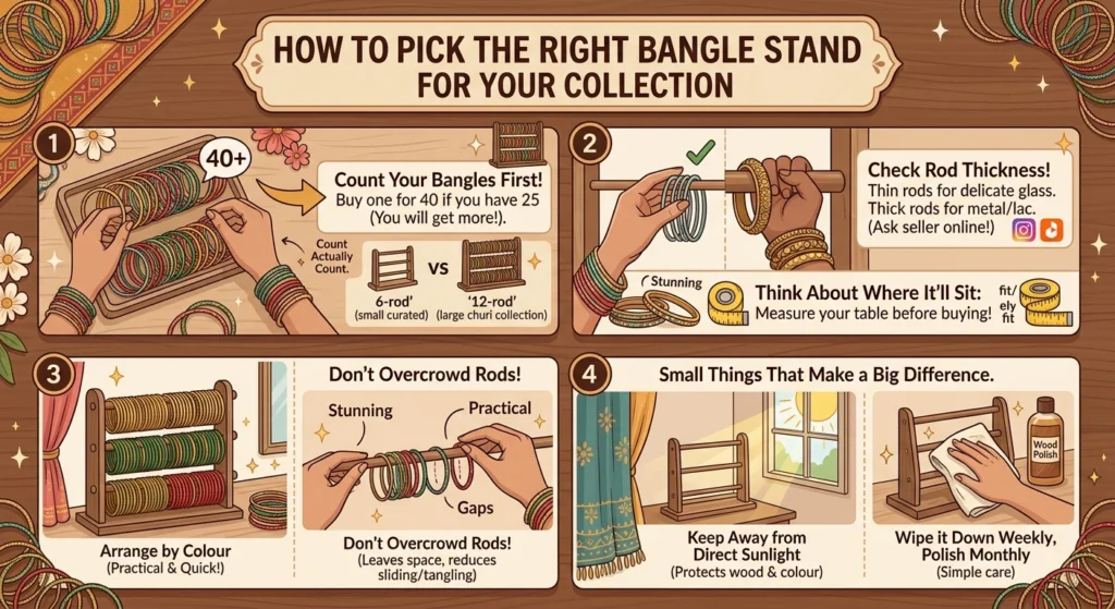 How to Pick the Right Bangle Stand for Your Collection from Woodhub