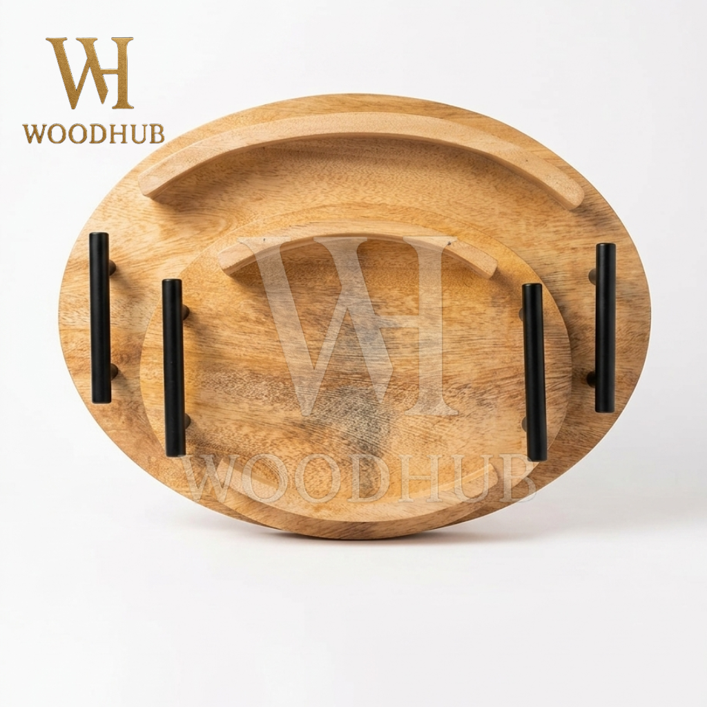 White Wooden Tray Set – 2 Pcs Set | Woodhub.pk 2 White Wooden Tray Set – 2 Pcs Set | Woodhub.pk